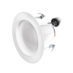 Feit Enhance White 5 in. W Aluminum LED Dimmable Recessed Downlight 8.6 W