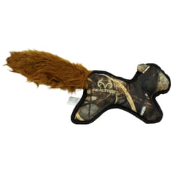 Hyper Pet RealTree Camouflage Nylon Squirrel Squeak Dog Toy 1 pk