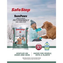 Safe Step Sure Paws Magnesium Chloride Pet Friendly Granule Ice Melt 20 lb