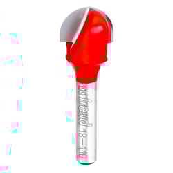 Freud 5/8 in. D X 5/16 in. X 2 in. L Carbide Round Nose Router Bit