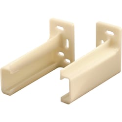 Prime-Line Nylon Drawer Track Back Plate 2 pk