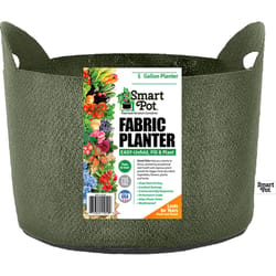 Smart Pot 7.5 in. H X 10 in. W X 10 in. D X 10 in. D Geo-Thermal Fabric Grow Bag Planter Forest Gree