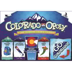 Late for the Sky Colorado-Opoly (state) Board Game Multicolored