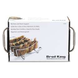 Broil King Stainless Steel Rib Rack 15.2 in. L X 8.6 in. W 1 pk