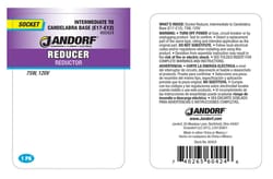 Jandorf Metal Intermediate to Candelabra Base Socket Reducer 1 pk