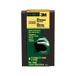 3M 4-7/8 in. L X 2-7/8 in. W X 1 in. Extra Fine/Fine Contour Sanding Sponge