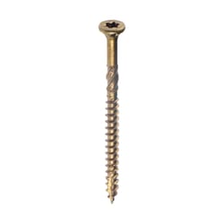 GRK Fasteners R4 No. 9 in. X 2 in. L Star Flat Head W-Cut Multi-Purpose Screws