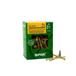 SPAX Multi-Material No. 8 in. X 2-1/2 in. L T-20+ Flat Head Construction Screws 1 lb 133 pk