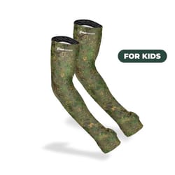 Farmers Defense S Polyester/Spandex Green Brush Camo Green Protection Sleeves