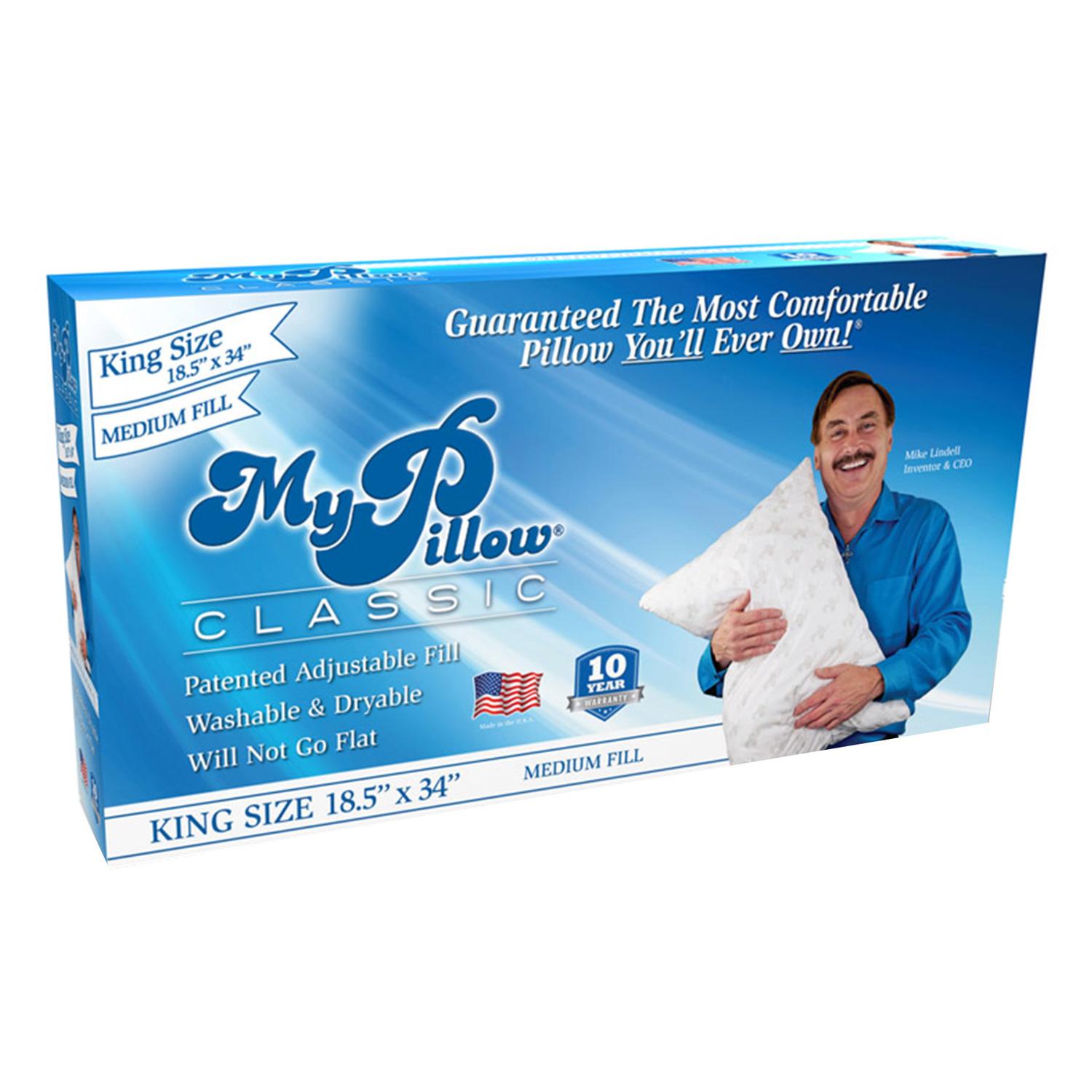 MyPillow As Seen On TV Medium Classic King Pillow Foam 1 pk Uae Electronic uaeelectronic.com