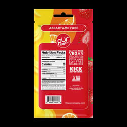 PUR Jumbo Sugar Free Strawberry/Banana/Orange Chewing Gum 1 pk 2.9 oz