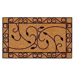 Home & More 2 ft. W X 3 ft. L Multi-color Harper Coir Door Mat