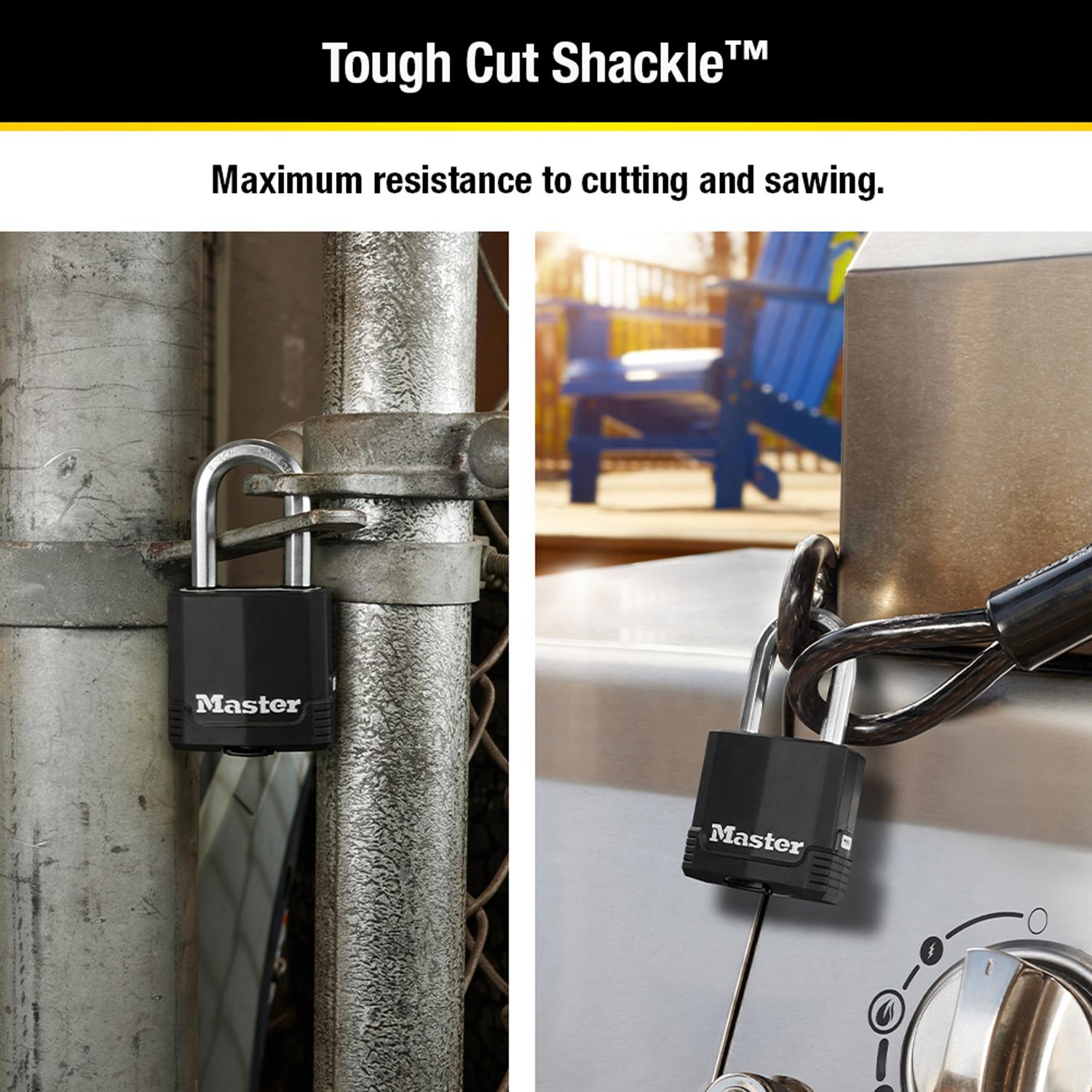 Master Lock Magnum 1-7/8 in. H X 1-3/16 in. W X 1-3/4 in. L