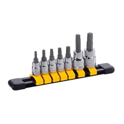 DeWalt 1/4 and 3/8 in. drive Torx Bit Socket Set 7 pc