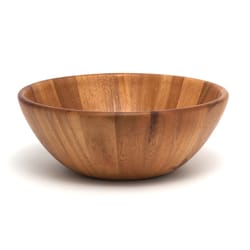 Lipper International 12 oz Acacia Wood Flair Bowl Bowl 1 pk