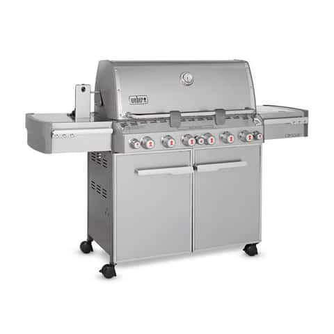 Weber Summit S 670 6 Burner Liquid Propane Grill Stainless Steel