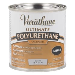 Varathane Ultimate Satin Clear Oil-Based Polyurethane 8 oz