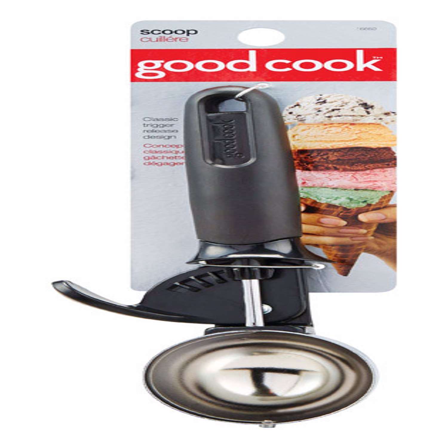 GoodCook® Pro Trigger Ice Cream Scoop - Gray/Red, 10.75 in - Kroger