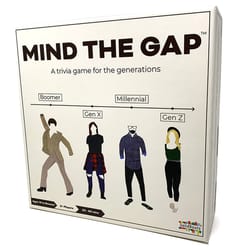 SolidRoots Mind The Gap Generational Trivia Board Game