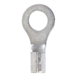 Jandorf 8 Ga. Insulated Wire Terminal Ring Silver 2 pk