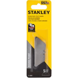 Stanley Steel Heavy Duty Carton Replacement Blade 2-13/64 in. L 5 pk