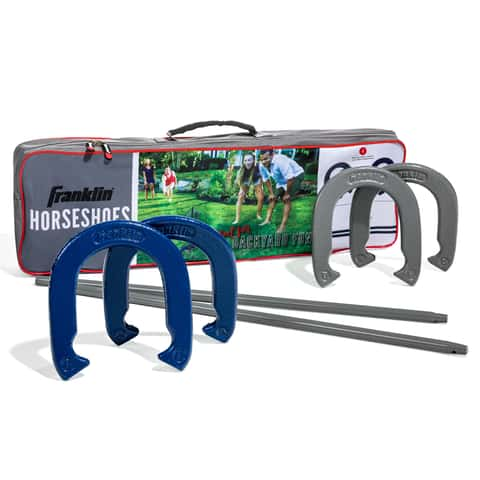 Hey! Play! Rubber Horseshoes Game Set