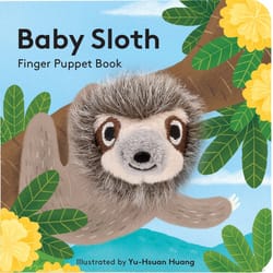 Chronicle Books Baby Sloth Finger Puppet Board Book