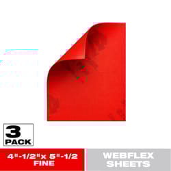 Diablo Sand Demon 4-1/2 in. L X 5-1/2 in. W 120 Grit Ceramic Blend Sanding Sheet 3 pk