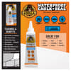 Gorilla Clear 100% Silicone Sealant Caulk, 2.8Oz Squeeze Tube #108324