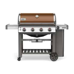 Weber  Genesis II SE-410  4 burners Propane  Grill  Copper  48000 BTU 