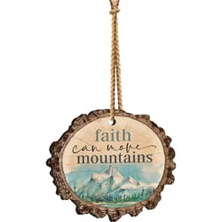 P Graham Dunn 6.25 in. H X 6 in. L Multicolored Wood Barky Sign