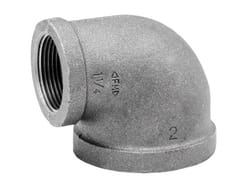 Anvil 1 in. FPT X 3/4 in. D FPT Black Malleable Iron 90 Degree Elbow