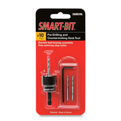 Starborn Smart-Bit #10 Stainless Steel Pre-Drilling and Countersinking Tool 4 pc