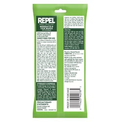 Repel Insect Repellent Towelettes For Mosquitoes/Ticks 15 ct