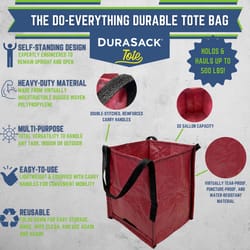 DuraSack 22 gal Red Tote