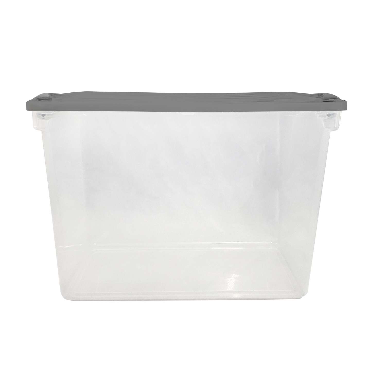 HOMZ 112 Quart Latching Plastic Storage Container, Extra Large, Clear (2  Pack), 1 Piece - Gerbes Super Markets