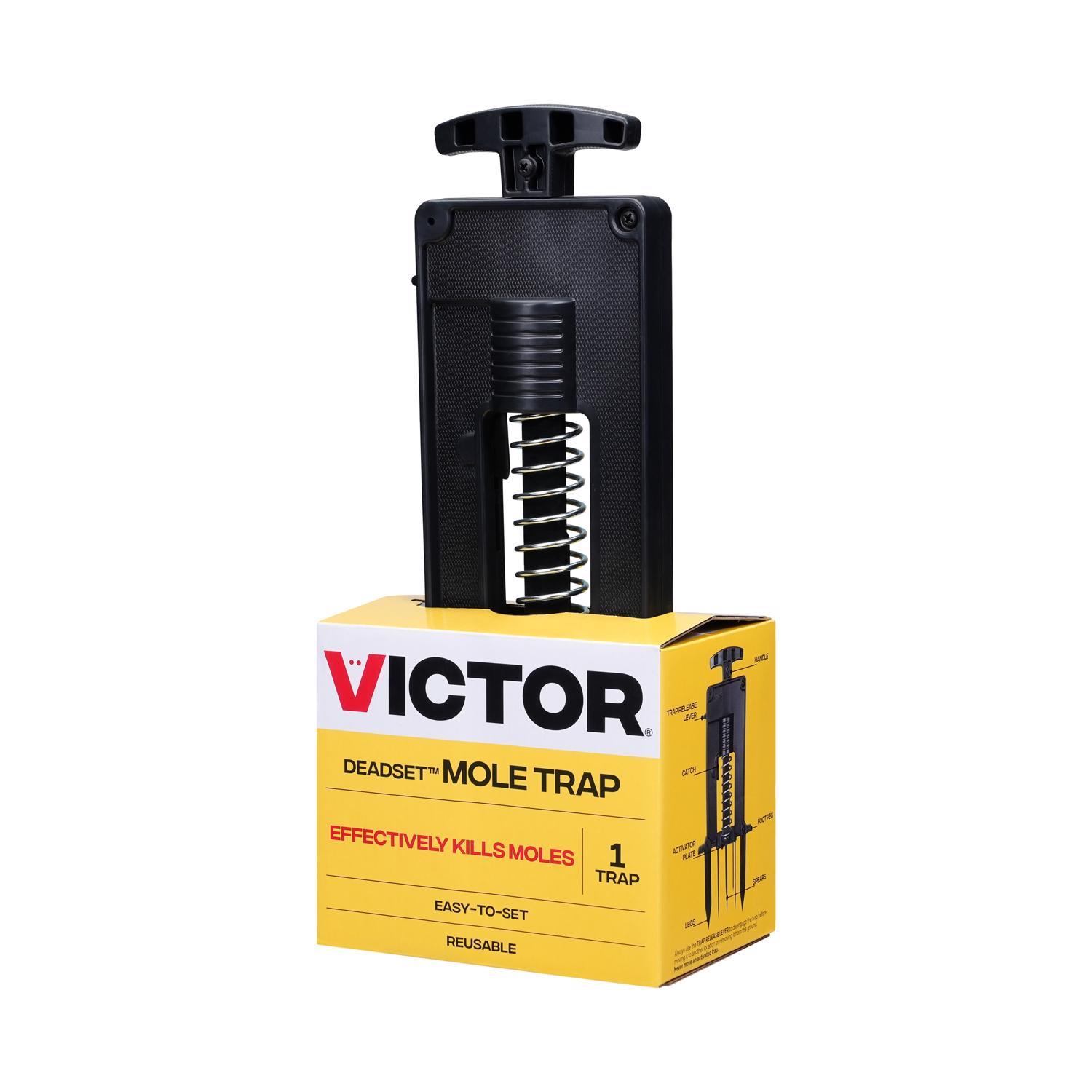 Victor Deadset Plunger Animal Trap For Moles 1 pk