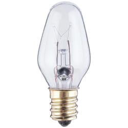 Westinghouse 7 W C7 Specialty Incandescent Bulb E12 (Candelabra) White 2 pk