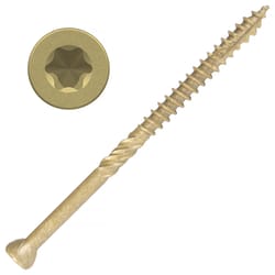 Screw Products EPIC No. 9 X 3 in. L Star Coated Trim Screws 1 lb 82 pk