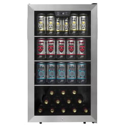 Danby 4.5 ft³ Silver Stainless Steel Beverage Cooler 230 W