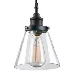 Globe Electric Jackson Matte Black 1 lights Pendant Light