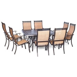 Cambridge Legacy 9 pc Bronze Aluminum Dining Set