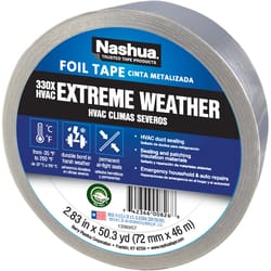 Nashua 2.83 in. W X 50.3 yd L Silver Foil Tape