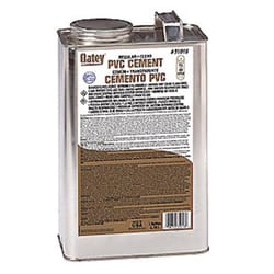 Oatey Clear Cement For PVC 1 gal