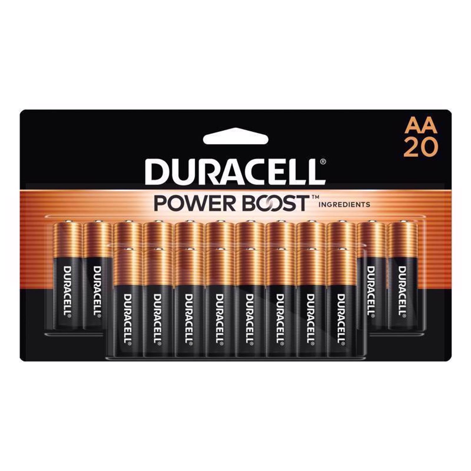 Photos - Household Switch Duracell Coppertop AA Alkaline Batteries 20 pk Carded MN1500B20 
