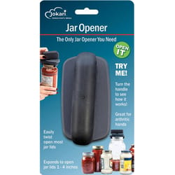 Jokari Black Plastic Manual Jar Opener