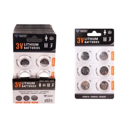 Diamond Visions 3-Volt Lithium Batteries 9 pk Carded