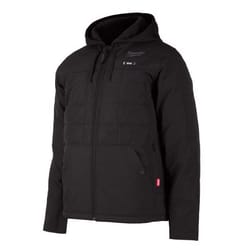 Milwaukee M12 AXIS XXXL Long Sleeve Unisex Full-Zip Heated Jacket Kit Black