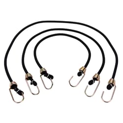 Make UR Own Custom Bungee Cord Assembly Package - 1/4 x 100FT. Shock cord  w/10 Pcs. Adjustable Hooks. 