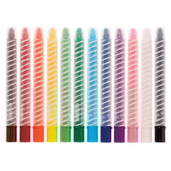 OOLY Twisty Stix Assorted Color Pastels 12 pk